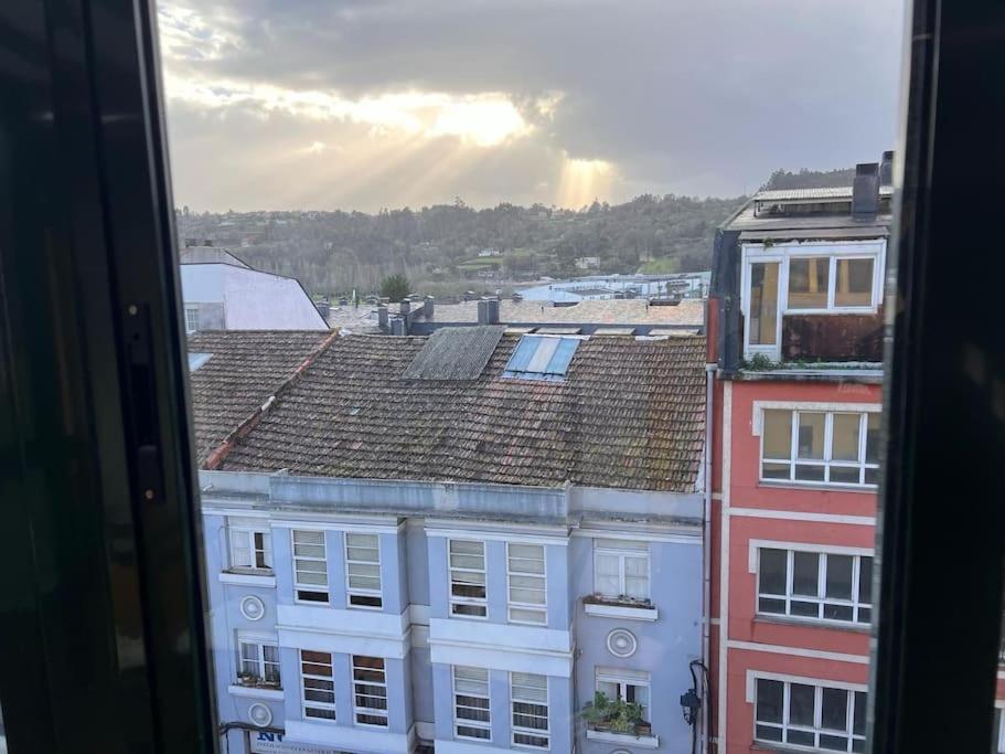 Casa Con Terraza En El Casco Villa Betanzos Exterior foto